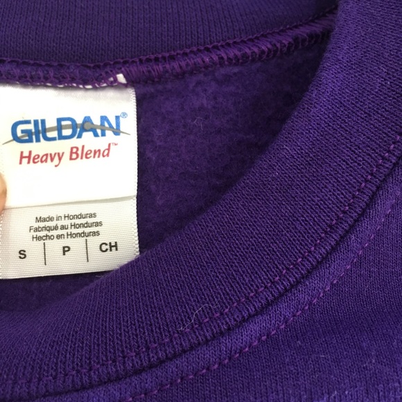 EYE ROLLING IS MY CARDIO ~ purple sweatshirt - Picture 7 of 7